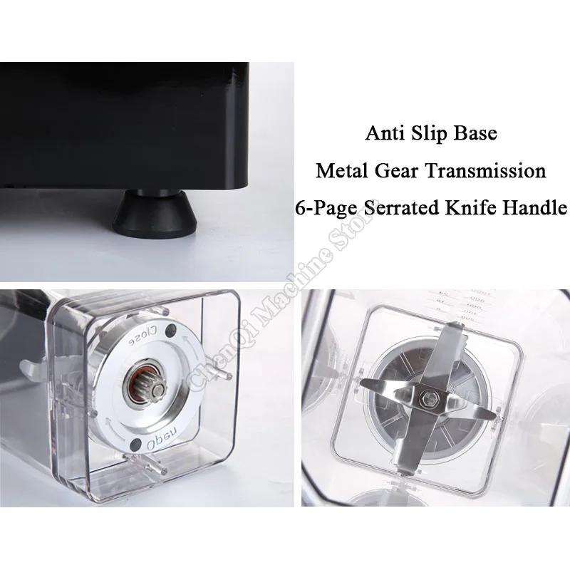 Sand Ice Machine Commercial Automatic Covered Milk Tea Shop Cooking Shaved Ice Wall Breaking Sound Insulation Ice Breaker