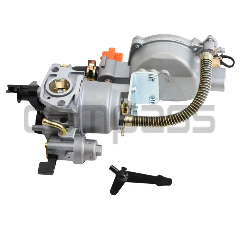 168 Cup Carburetor for GX200 3KW 6.5HP Engine LPG Carburetor Dual Fuel NG Gasoline Generator Pump Parts Conversion Kit