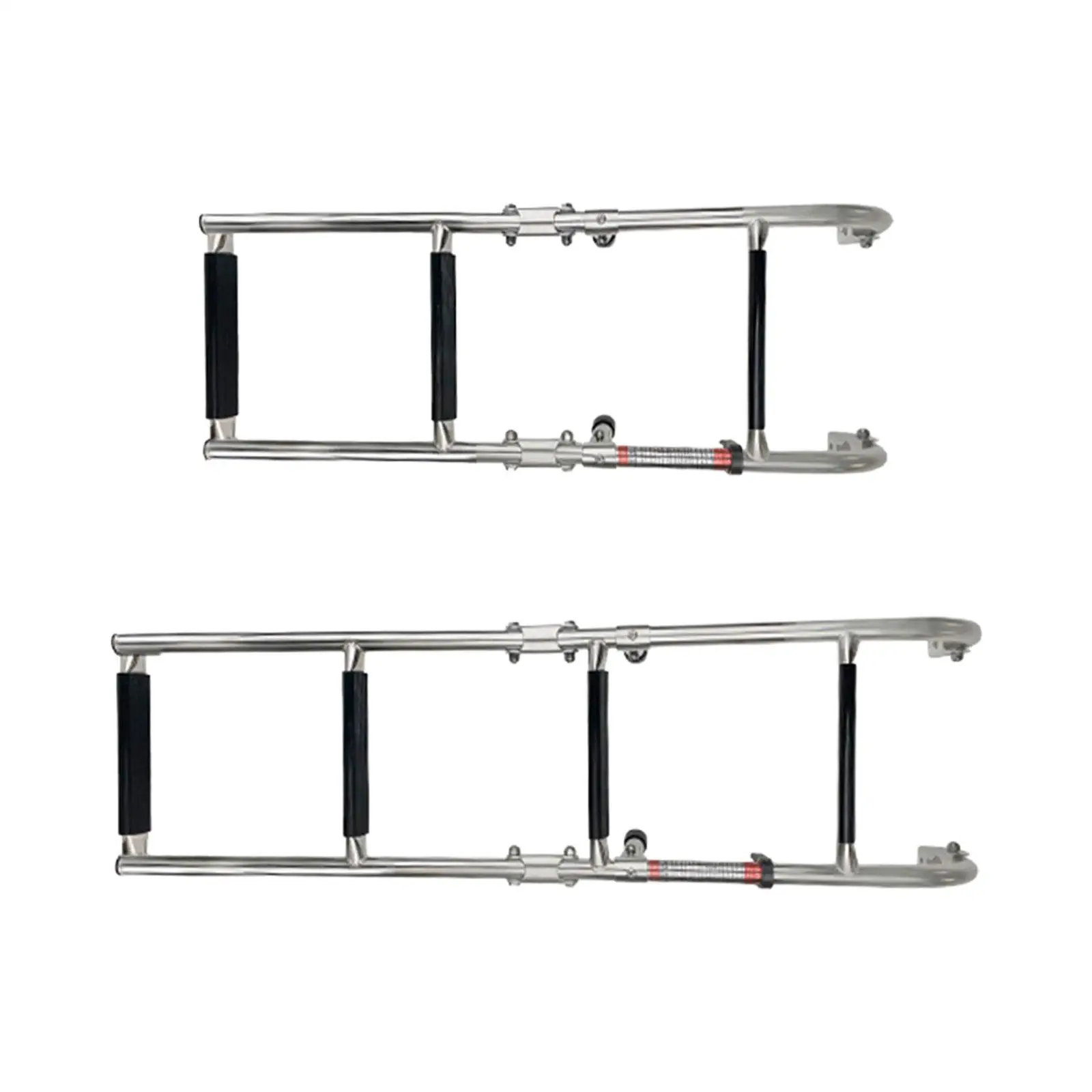 Boat Swim Ladder Pontoon Boat Ladder,Foldable,Heavy Duty,Swim Step Dive Ladder Telescoping Boat Ladder for Pontoon Boat