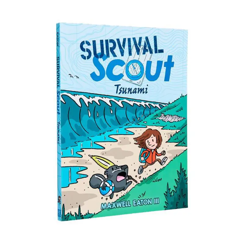 

Survival Scout Tsunami Maxwell Eaton Roaring Brook Press 9781250790453 Book