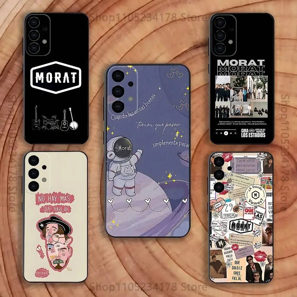 

M-Morat Band Phone Case For Samsung S25,S24,S21,S22,S23,S30,Ultra,S20,Plus,Fe,Lite,5G Black Cover