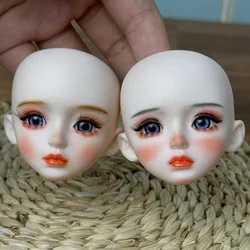 Cute DIY 1/6 BJD Doll Head Princess Doll Handmade Makeup 30cm Doll Girls Dolls Toy Birthday Gift