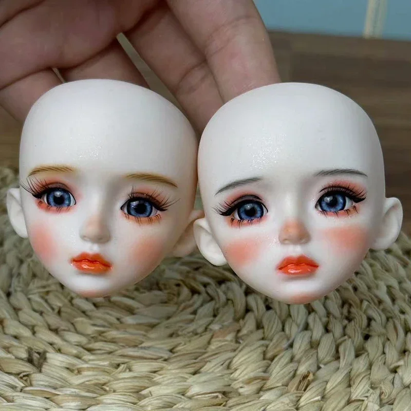 Cute DIY 1/6 BJD Doll Head Princess Doll Handmade Makeup 30cm Doll Girls Dolls Toy Birthday Gift