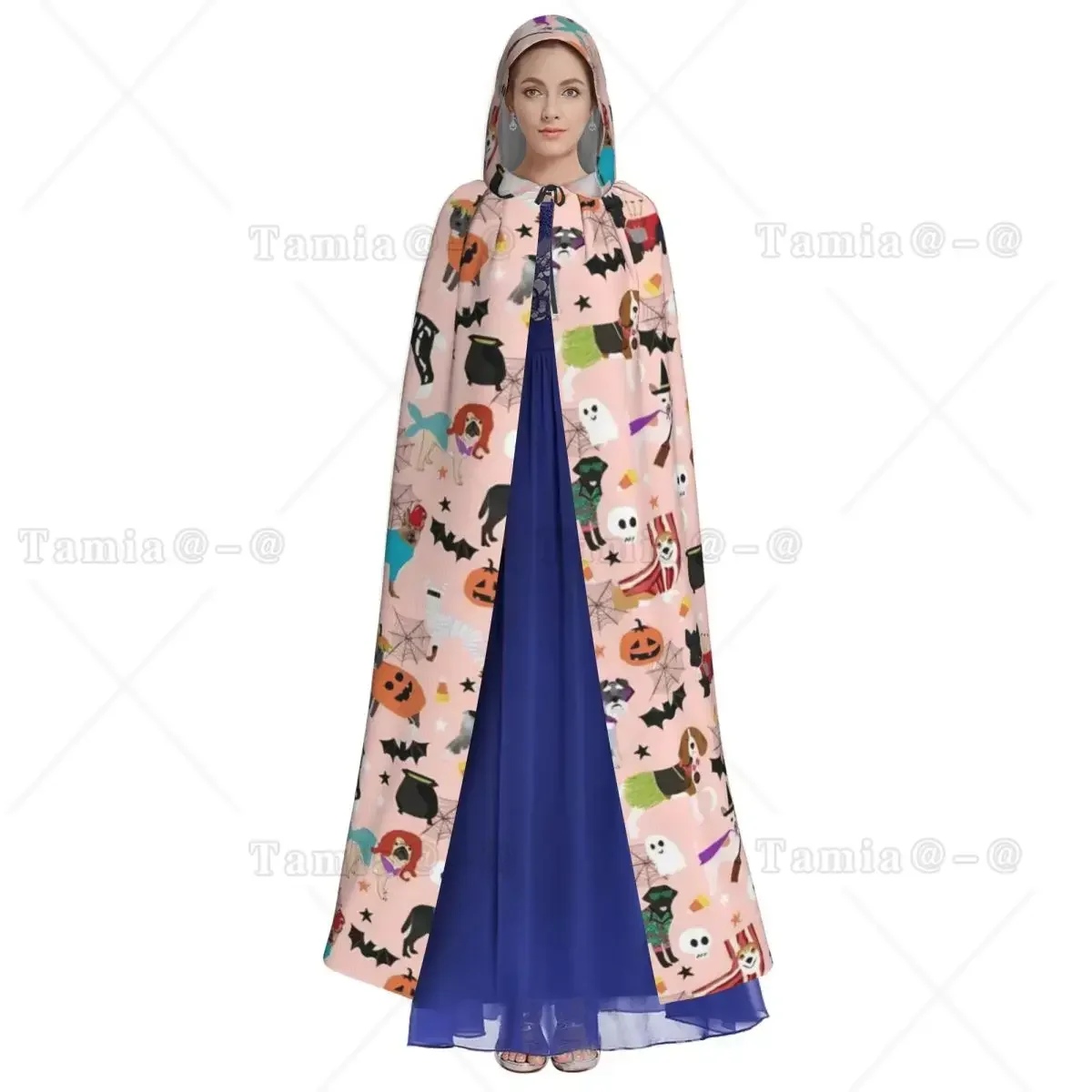 Halloween Dachshund Funny Cloak Dogs Animal Hooded Cape for Aldult