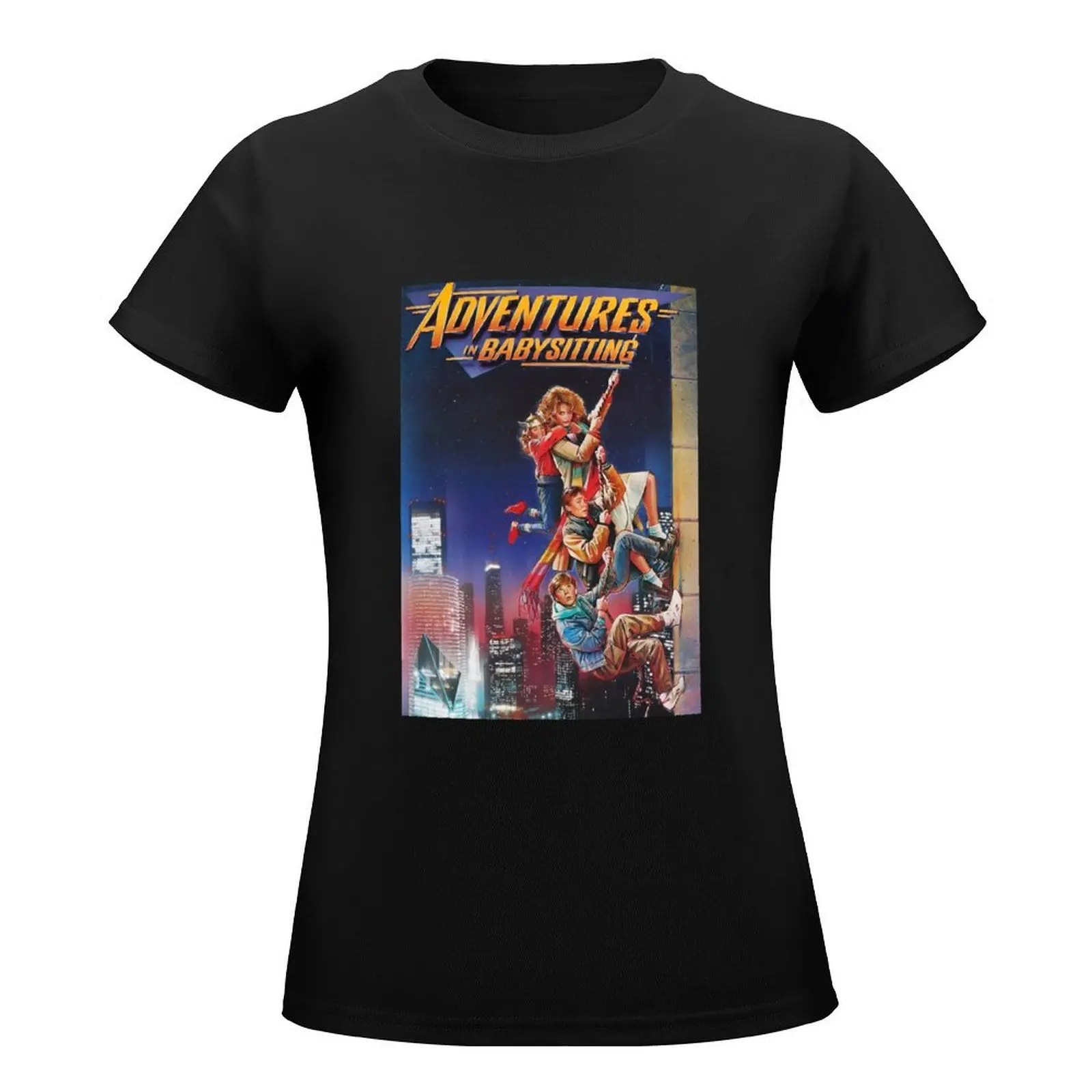 Adventures in Babysitting (1987) T-Shirt female tops hippie clothes lady clothes Women's t-shirt