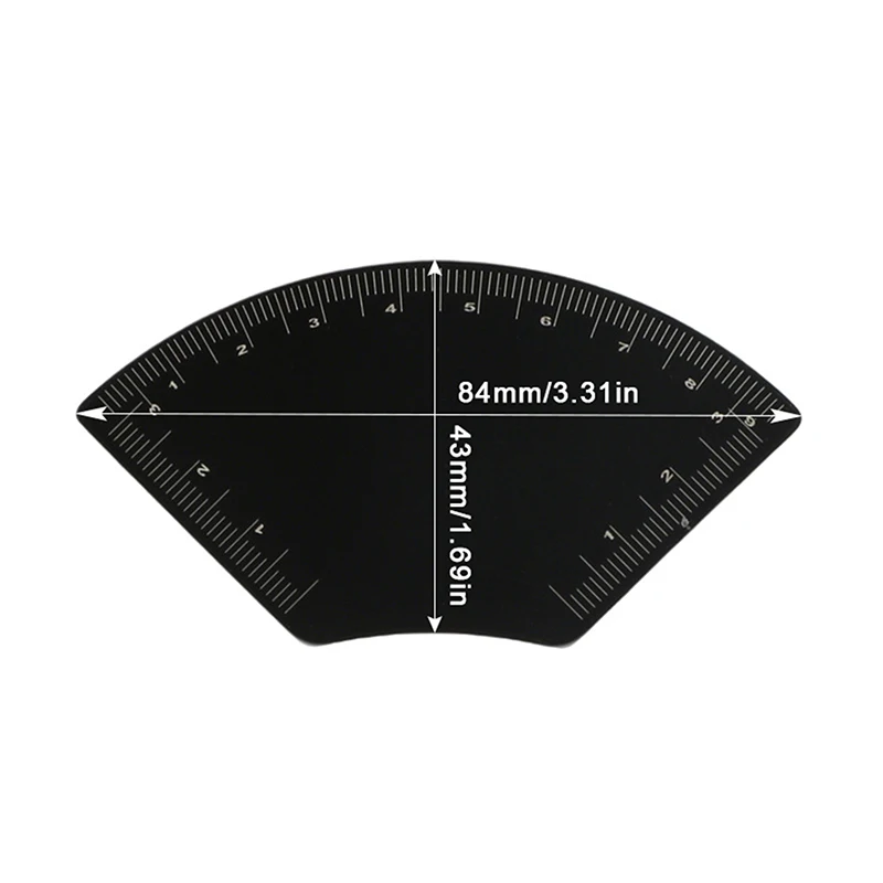 Makeup Drawing Guide Ruler Tattoo Supplies Reuse Fast Drawing Eyebrow Desgin Ruler Microblading Mapping Tool Shaping Permanent