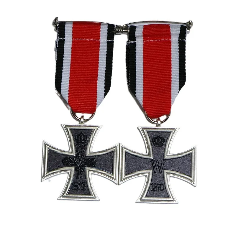 ميدالية بروسية شارات الصليب الحديدي الألماني 1870 دبابيس ألمانية نسخة مجموعة الهدايا #1