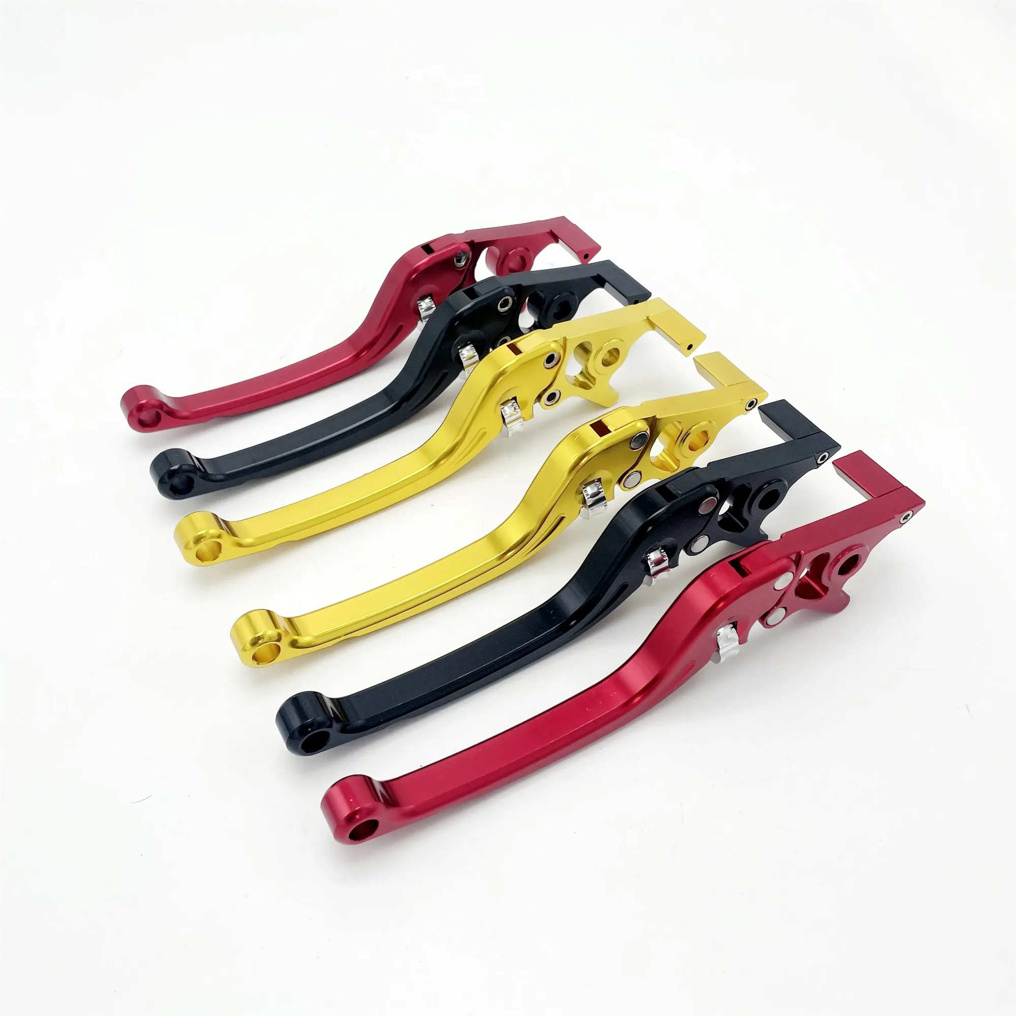 Electric Bike Brake Handle Brake Lever Full Cnc Aluminum Adjustable Motorcycle Brake Levers for Hydraulic Disc Brake Levers