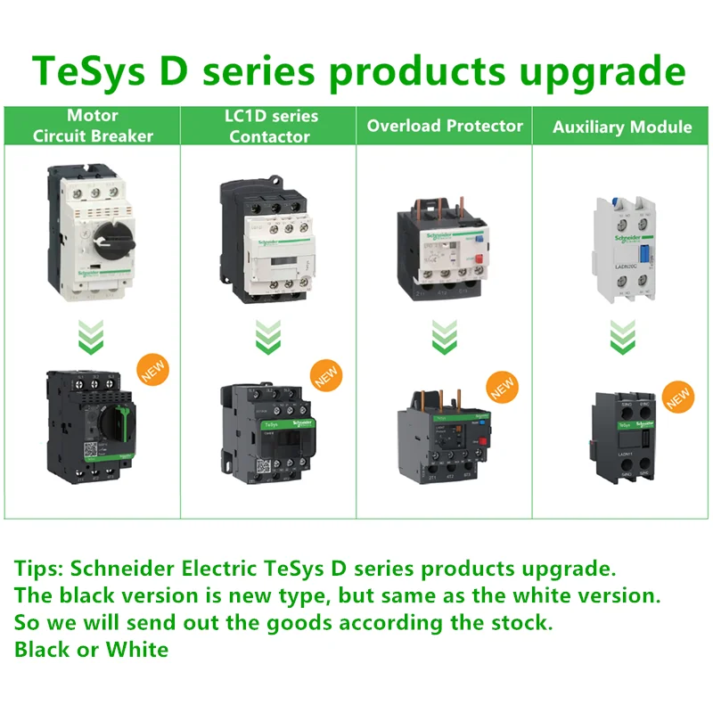 TeSys Deca Auxiliary Contact Module LADN11C LADN20C LADN02C LADN22C LADN13C LADN31C LADN40C LADN04C