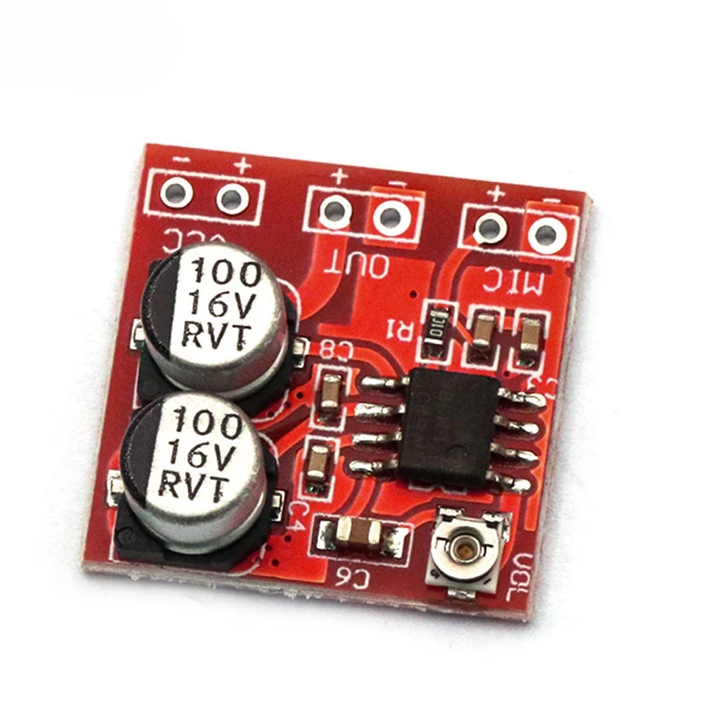 LM386 electret microphone amplifier board / microphone amplifier / without potentiometer DC4-12V