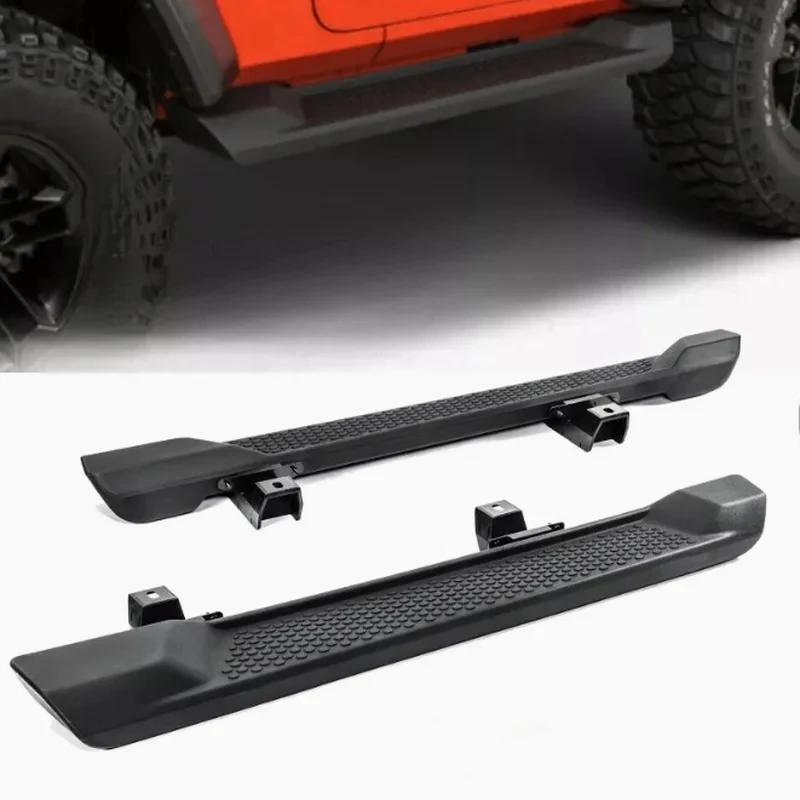 High Quality Black 4x4 Offroad Running Boards Side Steps With Installation Bracket