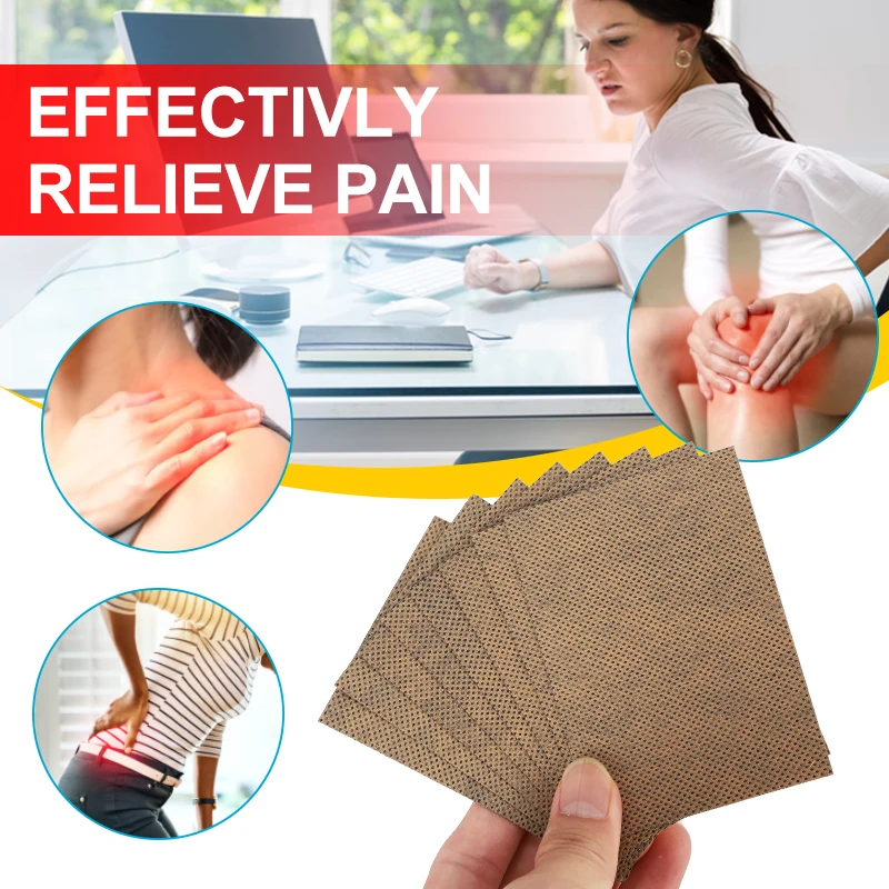 40pcs=5bag Chinese Medical Plaster Heating Muscle Back Neck Arthritis Knee Arthrosis Pain Relief Patch Bone Health Care Medicine