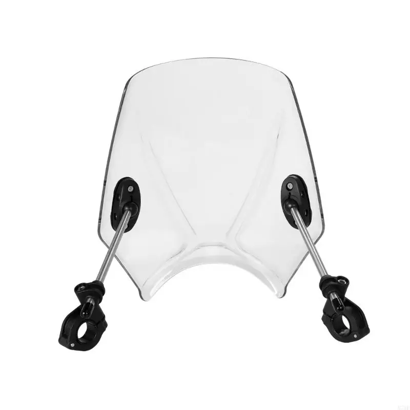 M76E Lenkermontierte Motorrad-Windschutzscheibe für 22 mm, 25 mm und 28 mm Lenker – Detail 7