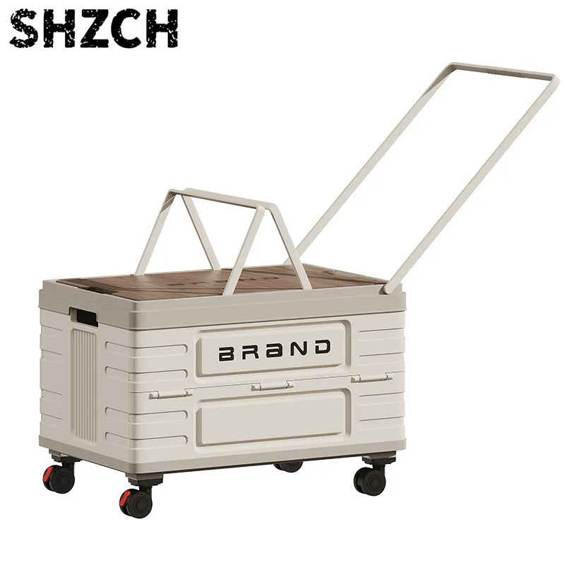 PP Sundry Box - Large Capacity, Folding Design, Perfect for Camping, Outdoor Travel, Picnic, and Home Use