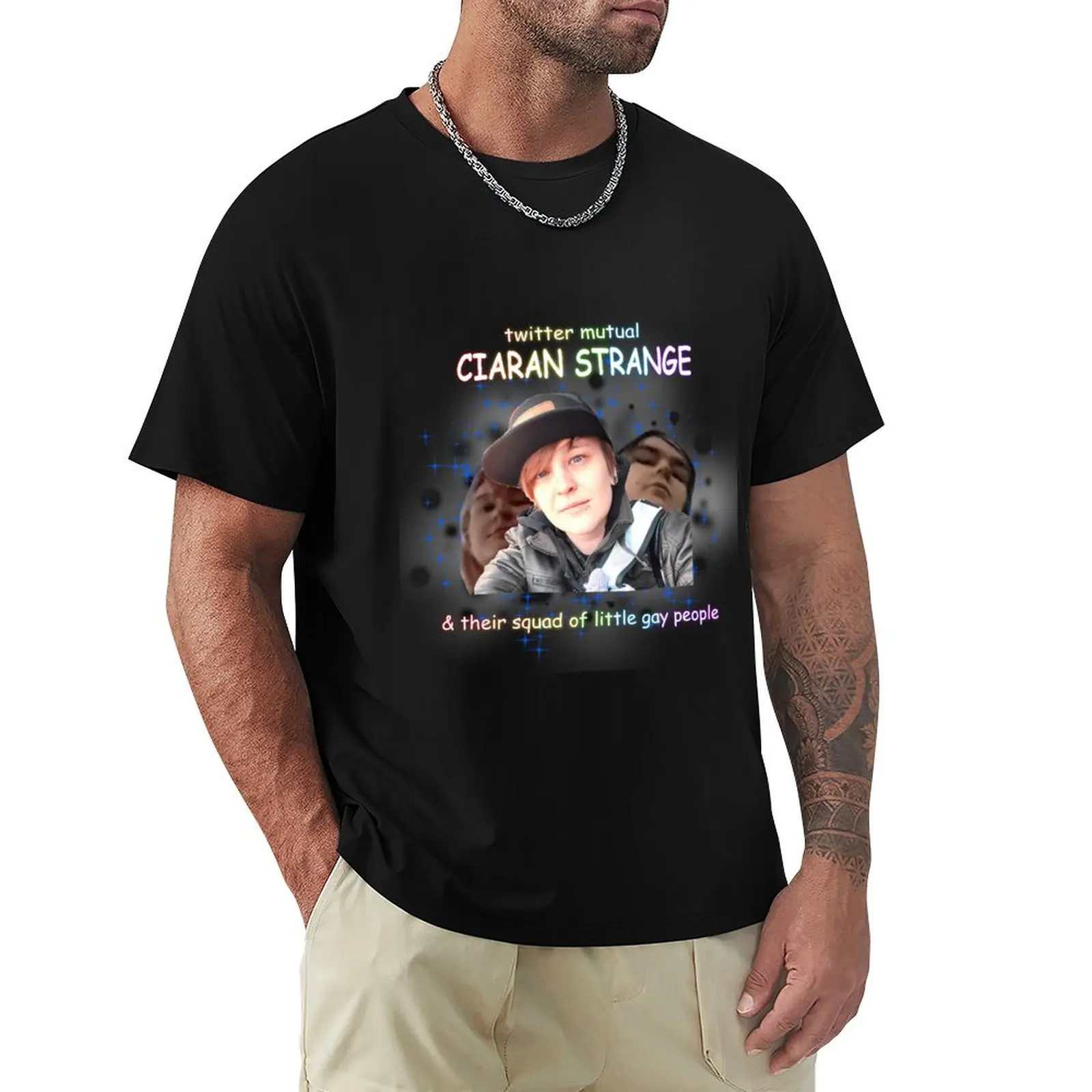 Twitter Mutual Squad T-Shirt Classic Graphic Short Sleeve Top