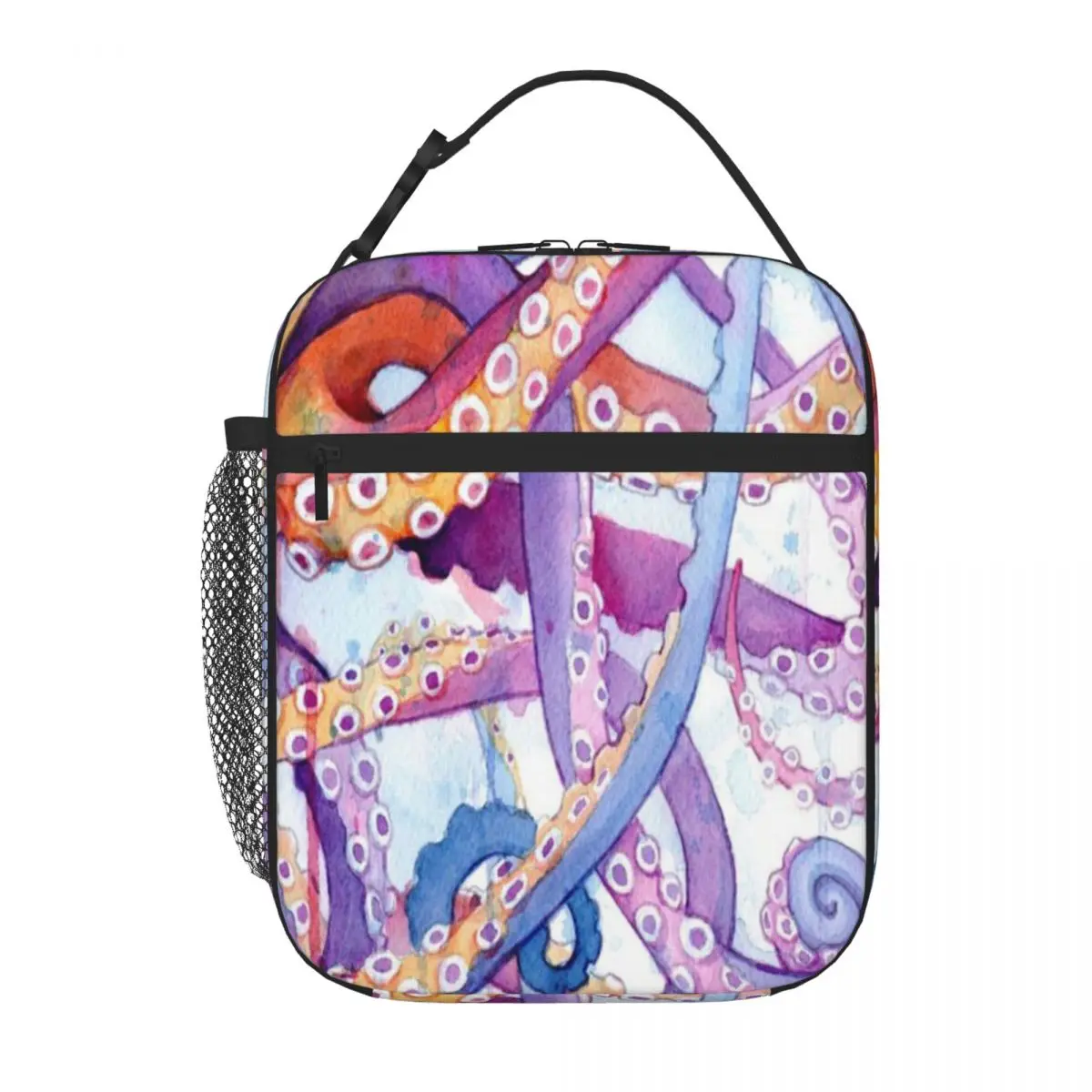 Hot Sale Octopus II Pastel Insulated Food Bag Office To-Go Nylon Lunch Bag