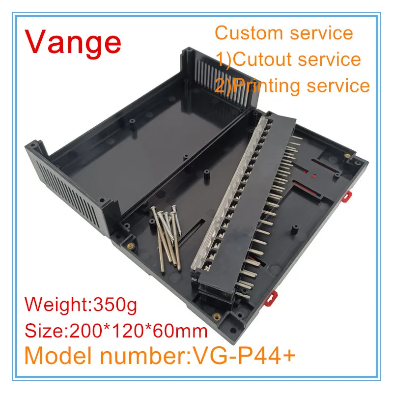 Распределительная коробка клеммной колодки Vange 200*120*60 мм Корпус из АБС-пластика
