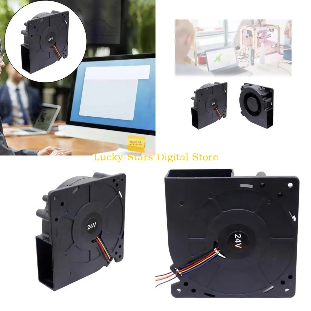 

T3EE DualBall Bearing DC24V Blower Fan for Bambu Lab P1P Printer Cooling 12032