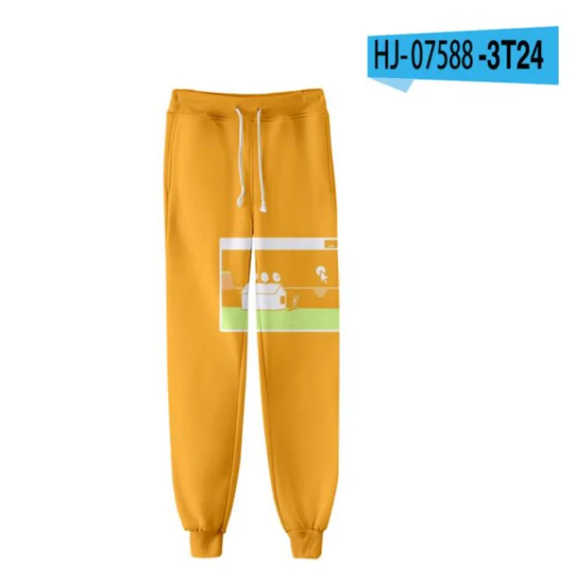 Alan Becker Merch Pantaloni della tuta Pantaloni da jogging 3D Pantaloni casual da uomo/donna Pantaloni sportivi Hip Hop Harajuku Pantalon Homme Streetwear