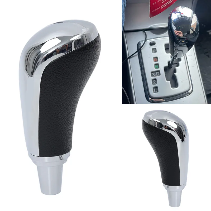 

Chrome Pen Head Automatic Gear Shift Knob Lever for Toyota Corolla Camry RAV4 Yaris Lexus LS400 LX570 RX350 ES350 GX470