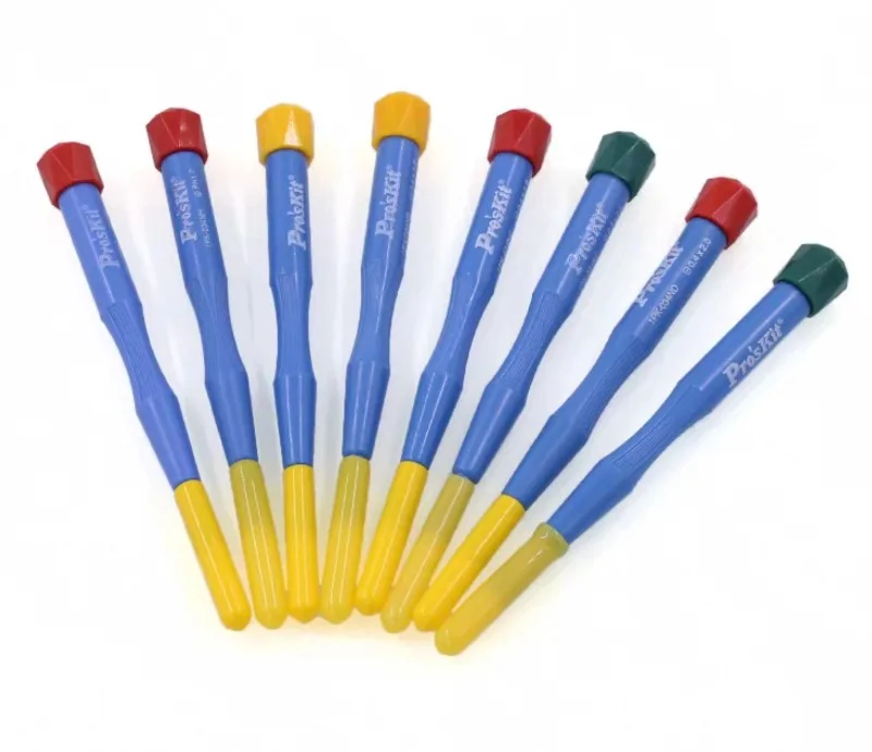 Pro'skit Präzisions-Keramik-Schraubendreher, ideal zum Stimmen von Kondensatoren, flaches und Kreuzschlitz-Design für vielseitigen Einsatz – Detail 5