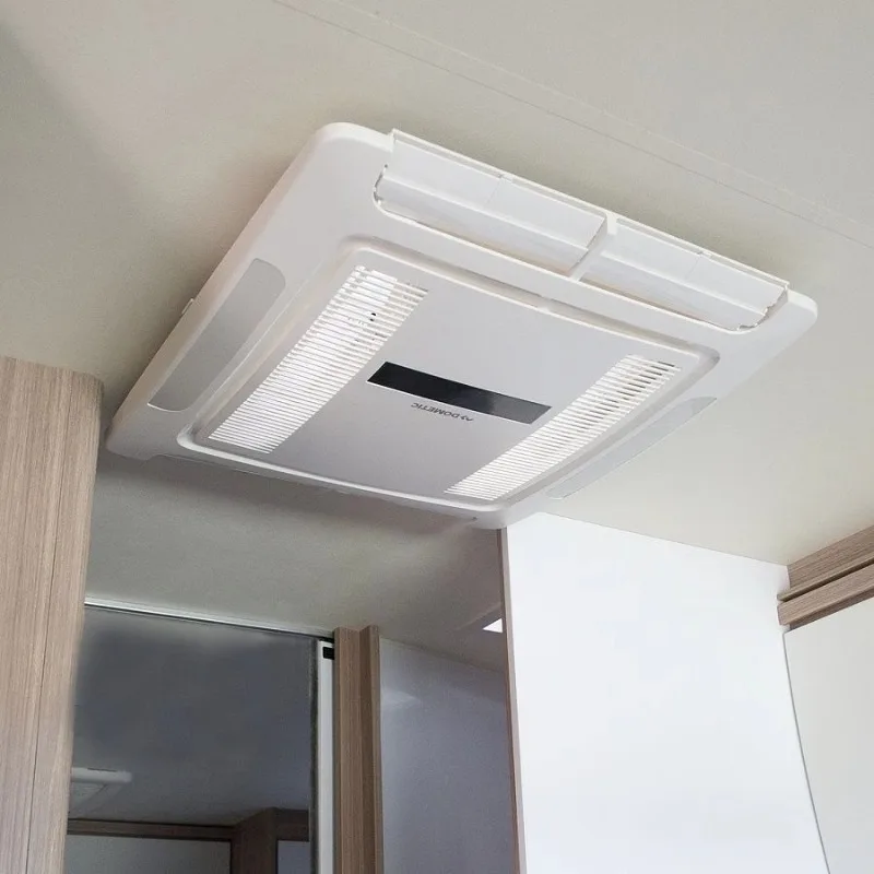 

Double rotor compressor overhead RV frequency conversion silent air conditioner high power power saving