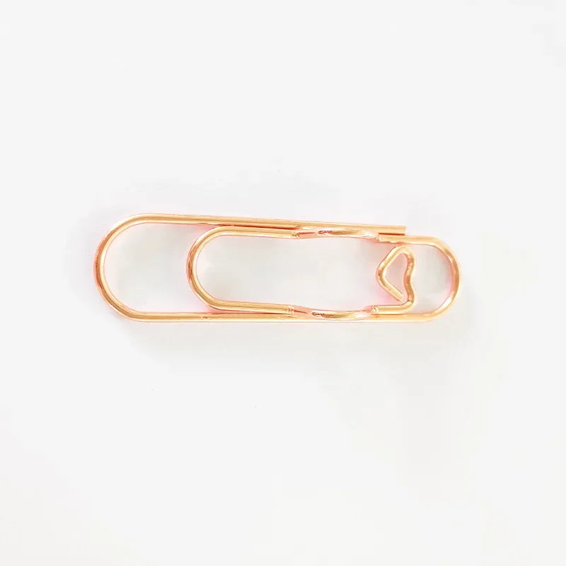 1pcs Multi-functional Metal Paper Clips with Pen Holder Binder Clips School Office Learning Supplies Stationery