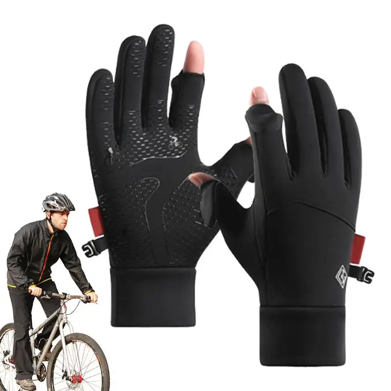 

Touchscreen Gloves Non Slip Touchscreen Texting Gloves Unisex Mittens Winter Supplies Running Gear For Cold Weather