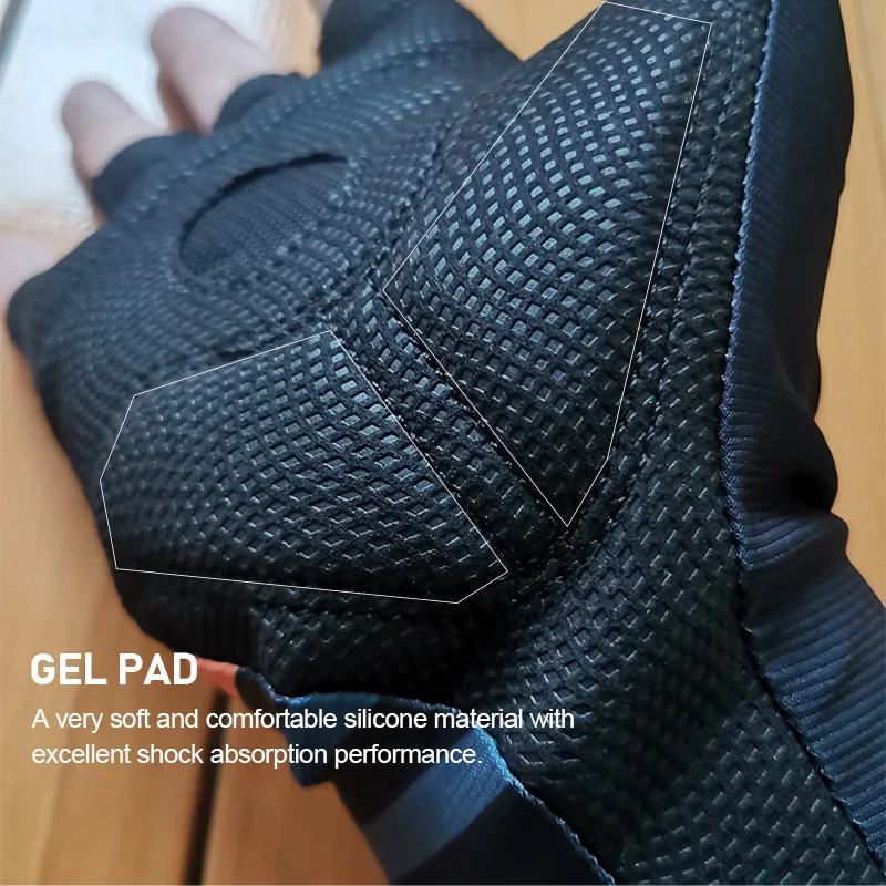 Italy Bike Gloves Summer Shockproof Breathable Cycling Gloves Half Finger  MTB Road Bicycle Guanti Guantes De Ciclismo Hombre