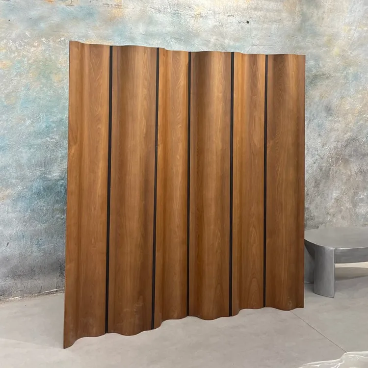 

Chinese Style Wooden Room Divider Antique Partition Screen Byobu Modern Luxury Hotel Restaurant Living Room