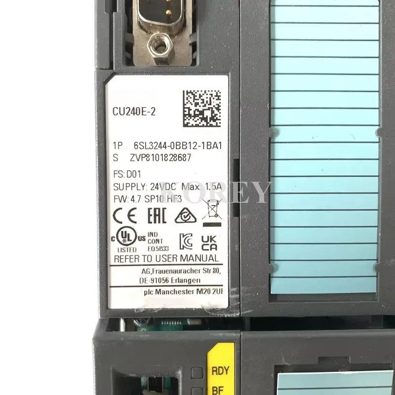 G120 제어 장치, 상태 좋은 6SL3244-0BB12-1BA1