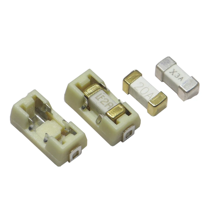 【20PCS】1808 Fuse Chip Very Fast Acting 100mA 315mA 500mA 1A 2A 3A 4A 5A 6.3A 8A 10A 12A 15A 20A 0451 SMD 2410 Ceramic