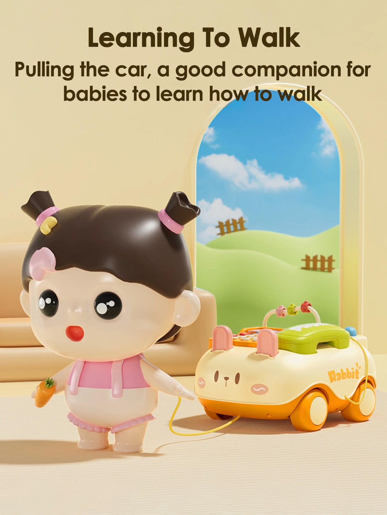 1pcs Baby early education educational telephone toy car, Lighting, sounding musical toys, simulation telephone toys