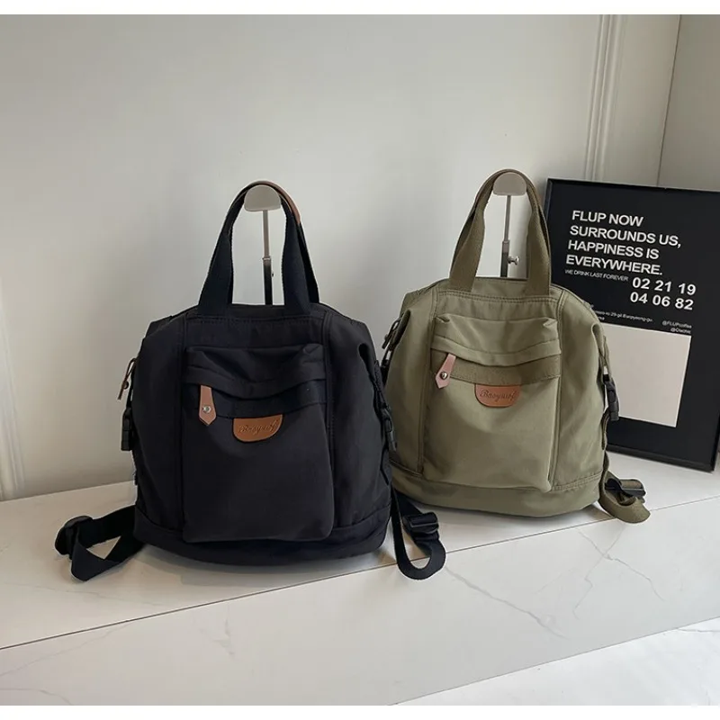 

1 шт., уличная альпинистская сумка, простой рюкзак большой вместимости, новый студенческий школьный рюкзак для отдыха, ретро дорожный рюкзак