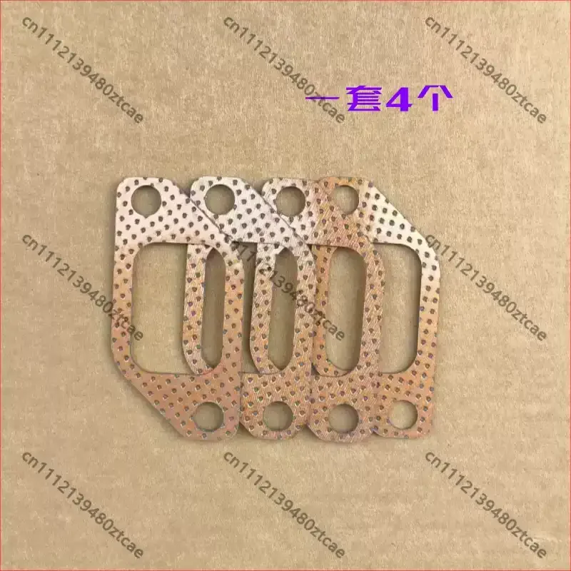 Exhaust Manifold Gasket Fit R4105ZD 4108 R6105 6108 Diesel Engine Exhaust Pipe Replacement Seal Spare Parts