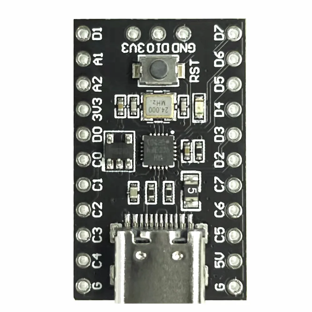 CH32V003 Development Minimum System Board for Nano RISC-V CH32V003F4U6 Chip TYPE-C USB 22Pin