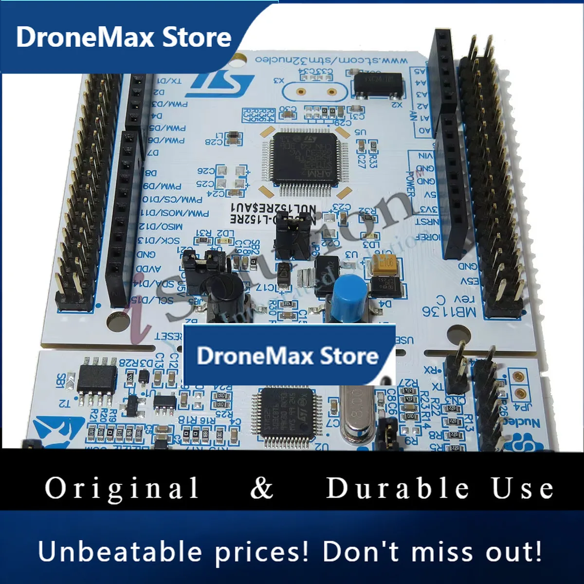 DroMaOriginal ST NUCLEO-L152RE STM32 Nucleo Development Board With STM32L152RET6 MCU