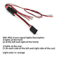 Orlandoo Hunter RC Model OH32M01 Off-Road Truck ESC AND Whole Vehicle Lighting Decoration Accessories