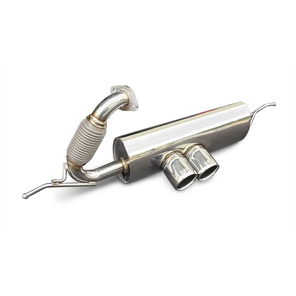 Cat-back Exhaust Pipe System for  SMART W451 1.0T/1.0L 2009-2012 High-performance Smart Valve Exhaust System High