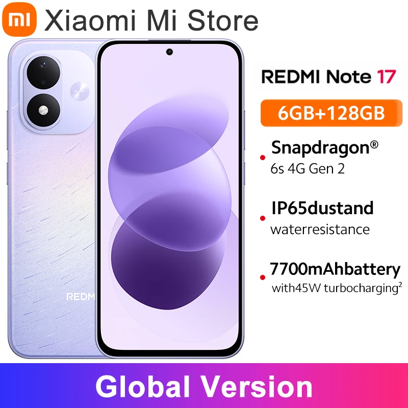 Смартфон Xiaomi Redmi Note 14 4G, 6/128ГБ, 8/128ГБ — фото товара