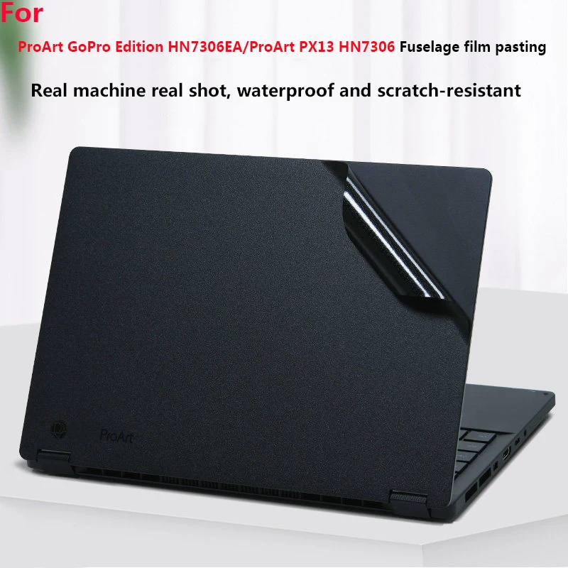 Full Body Laptop Skin Sticker For ASUS ProArt PX13 HN7306WU GoPro HN7306EAC H7606 Pre-Cut Ultra Thin Anti Fingerprint Vinyl Wrap