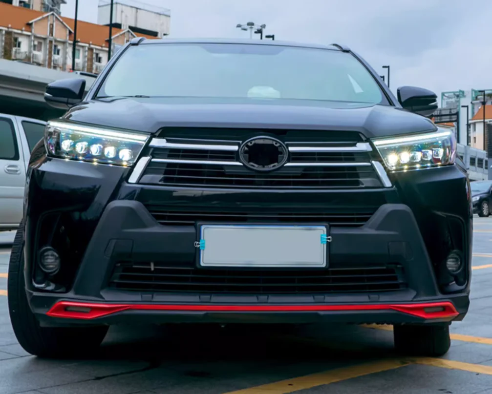 

Светодиодные фары для Toyota Highlander 2018-2021, обновление Blink, динамический светильник с пятью линзами, аксессуары для проектора