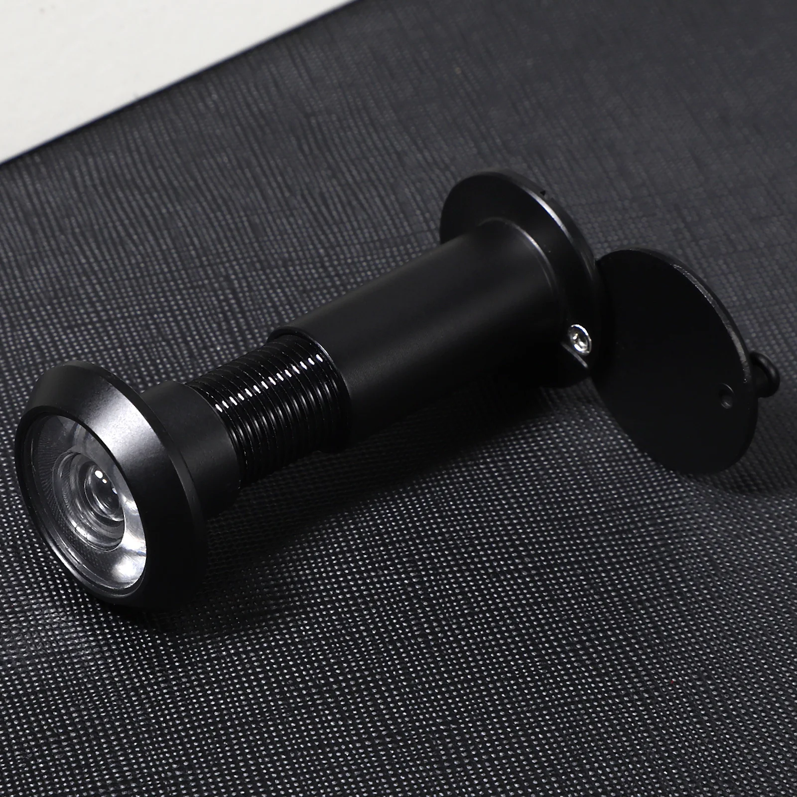 زاوية واسعة عارض الباب ثقب الباب 220 درجة عدسة زجاجية بصرية شفافة قابلة للتعديل للاستخدام المنزلي والمكتب والفندق