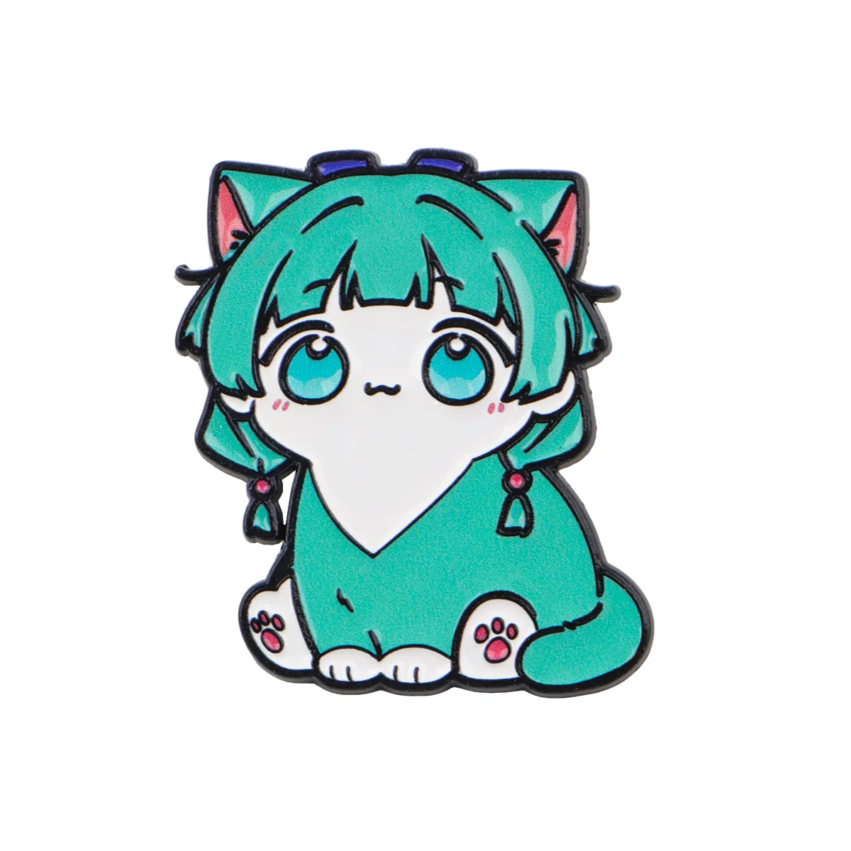 Maomao Emaille-Pins: Niedliche Katzen-Anime-Broschen, Anstecknadeln für Rucksack-Fans, Schmuckgeschenke, Kleidungsdekoration