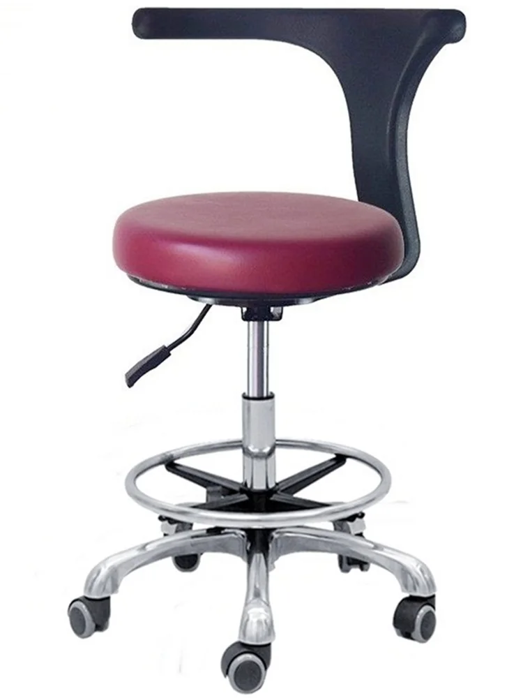 Youluodi Dentist, Stomatologist, Nurse Assistant, Operating Room Special Foot Controlled Dentist Chair, Lifting Stool