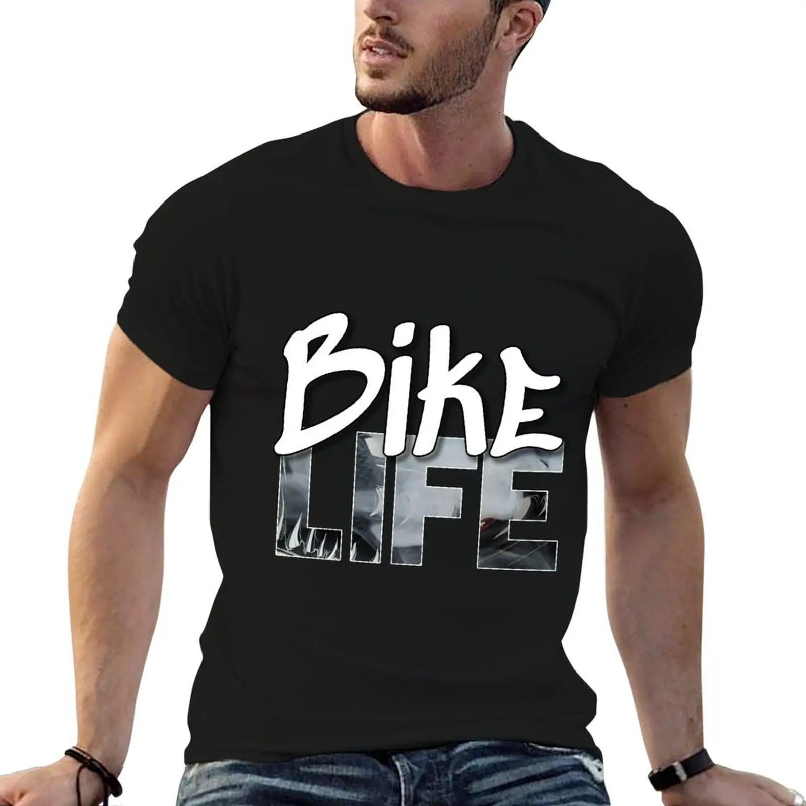 

Bike Life T-Shirt t shirt personalised t shirt for man 100 percent cotton t shirt man plain T-shirt