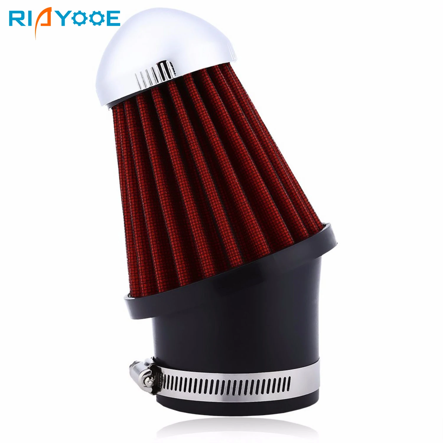 

63mm/2.5" High Performance Reusable Air Intake Filter with Clamp Racing Universal Performance kit Car Modification Accessories