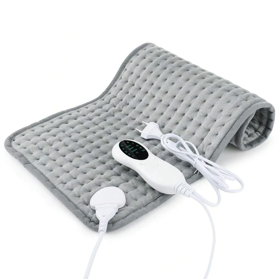 Heating Pad For Back, Neck And Shoulder, Electric Blanket With 6 Heat Settings, Auto Shut-Off, Machine Washable, 12