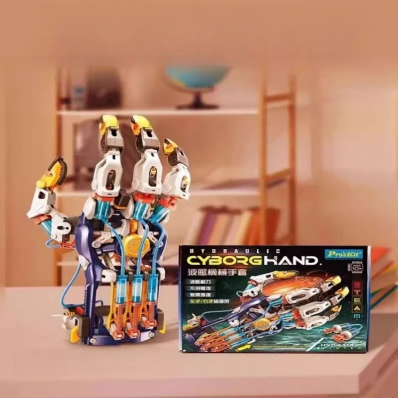 

Hydraulic mechanical arm gloves GE-634 color change assembly June 1 Children's Day toy boy birthday gift