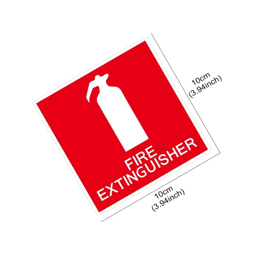 Decorative Fire Extinguishers & First Aid Safety Signs Car Stickers for Bumpers/Windows/Bodies, Decorations, Vinyl Decals